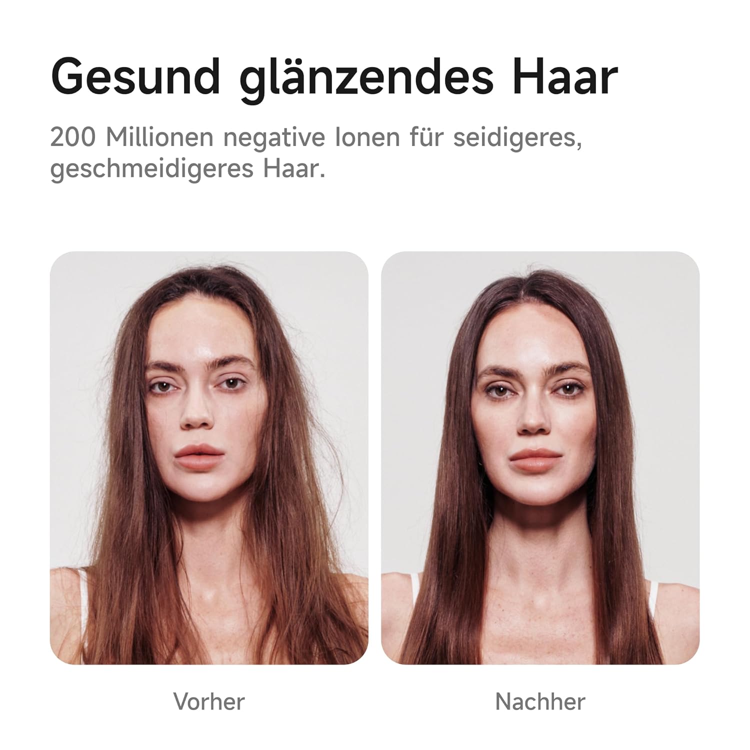 Laifen Neo Spezial-Haartrockner mit nachfüllbarer Ölinfusion, 110.000 U/min für 3 Minuten schnelles Trocknen, 200 Millionen Ionen-Haartrockner, 58 °C Pflegemodus, inklusive magnetischer Pflegedüse & Glättungsdüse – Bild 6