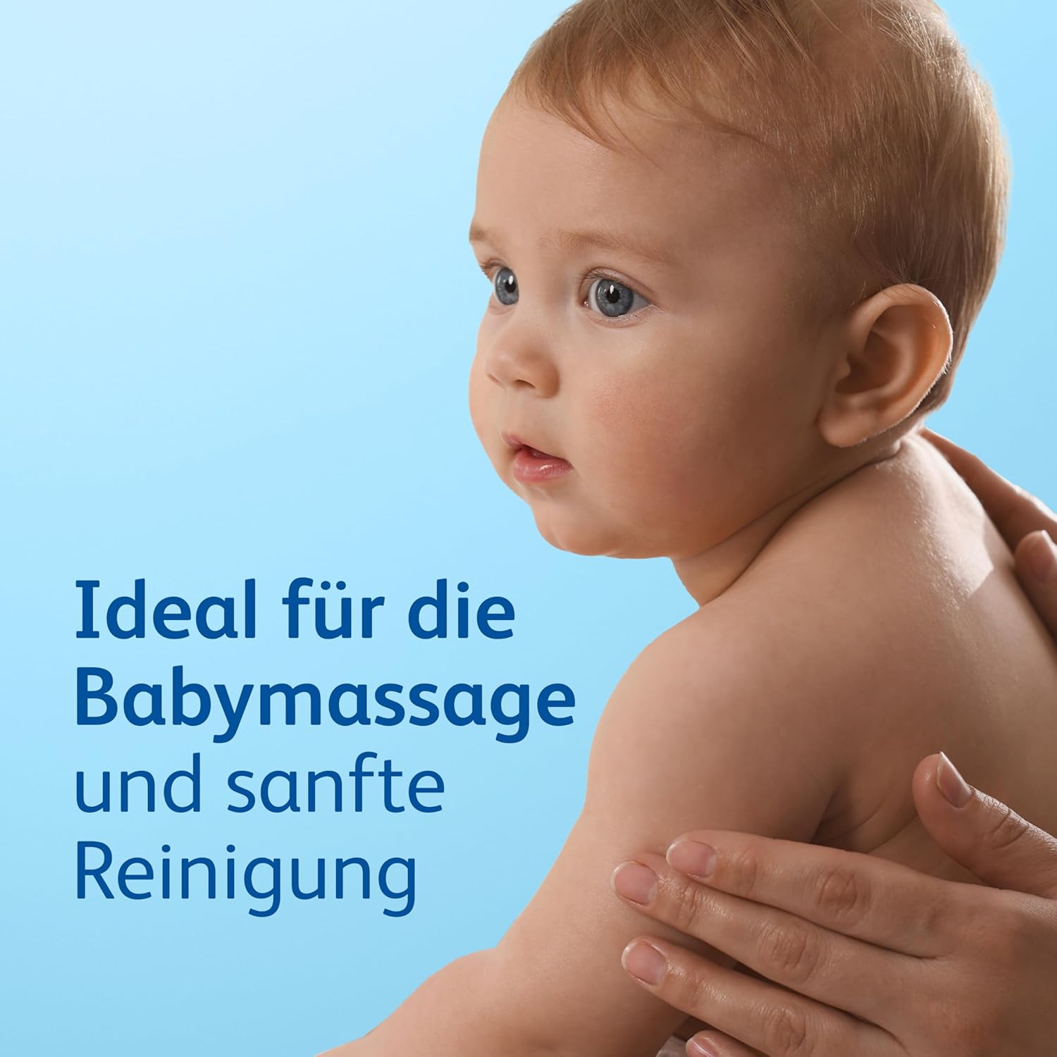 PENATEN Pflegeöl, pflegendes Babyöl und Babypflege-Massageöl zur sanften Reinigung und Pflege empfindlicher Babyhaut (1 x 500 ml) – Bild 2
