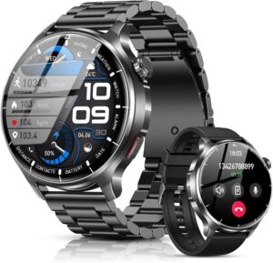 SLOKSFil Smartwatch Herren 1000 mAh...