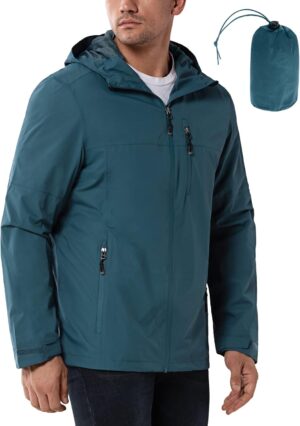 33.000 ft Herren-Regenjacke, wasser...