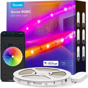 Govee 5 m RGBIC Pro LED-Lichtleiste...
