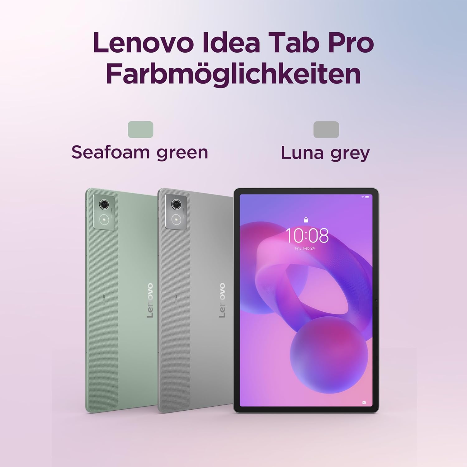 Lenovo Idea Tab Pro Tablet, 12,7 Zoll 3K-Display, MediaTek Dimensity 8300, 8 GB RAM, 256 GB eMMC-Speicher, Android, Luna Grey, inklusive Tab Pen Plus – Bild 12