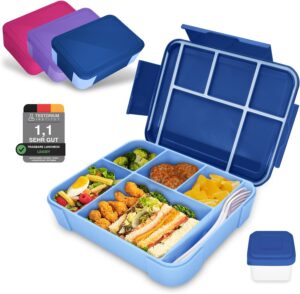 IJIAMY Kinder-Lunchbox mit Fächern...