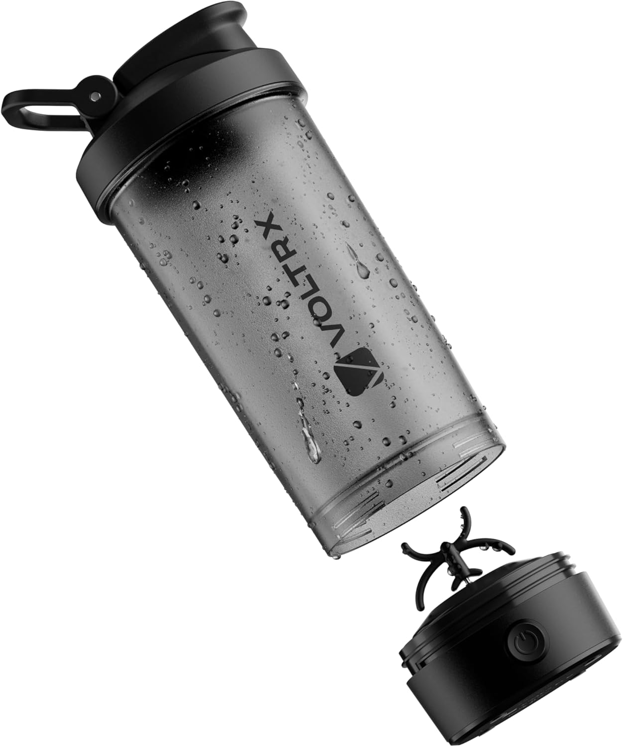 VOLTRX Protein-Shaker-Flasche, Titanus USB C wiederaufladbarer elektrischer Protein-Shake-Mixer, Shaker-Becher für Protein-Shakes und Mahlzeitenersatz-Shakes, BPA-frei, 710 ml – Bild 6