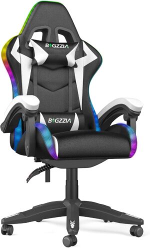 Racingreat LED-Gaming-Stuhl, mit sc...