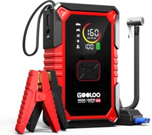 GOOLOO A5 Starthilfe-Powerbank mit ...