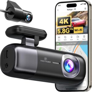 REDTIGER Dashcam Auto vorne hinten ...