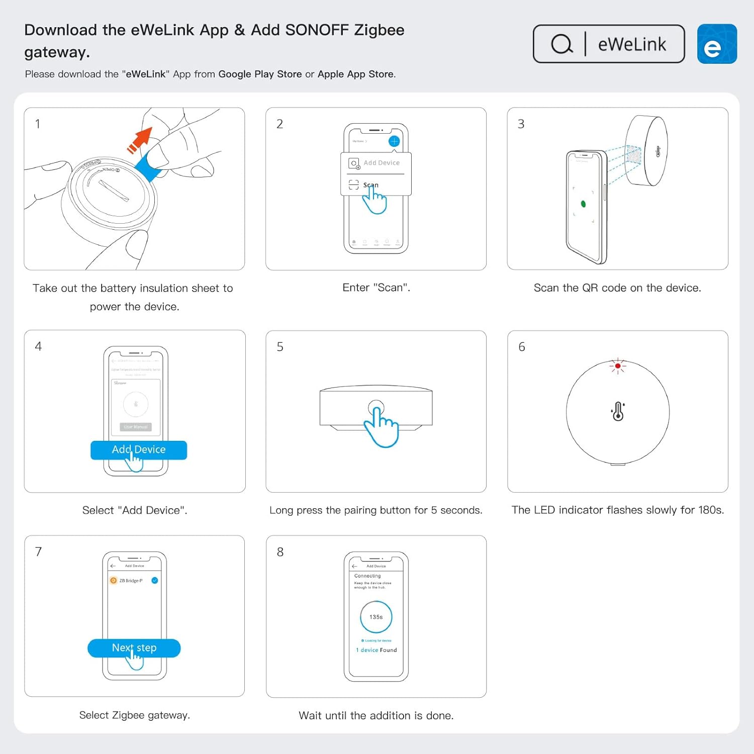 SONOFF SNZB-02P Zigbee-Temperatur- und Luftfeuchtigkeitssensor, intelligentes Thermometer-Hygrometer mit Komfortalarm, Zigbee-Temperatursensor kompatibel mit Alexa/Google Home/HA/IFTTT, Zigbee-Hub erforderlich – Bild 6