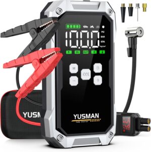 YUSMAN Starthilfe-Powerbank mit Kom...