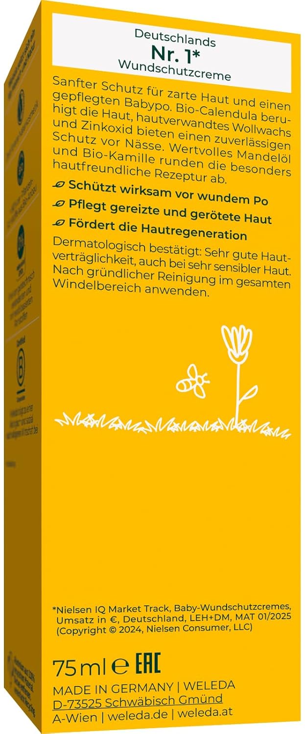 Weleda Baby Calendula Windelwechselcreme 75 ml – Bild 7