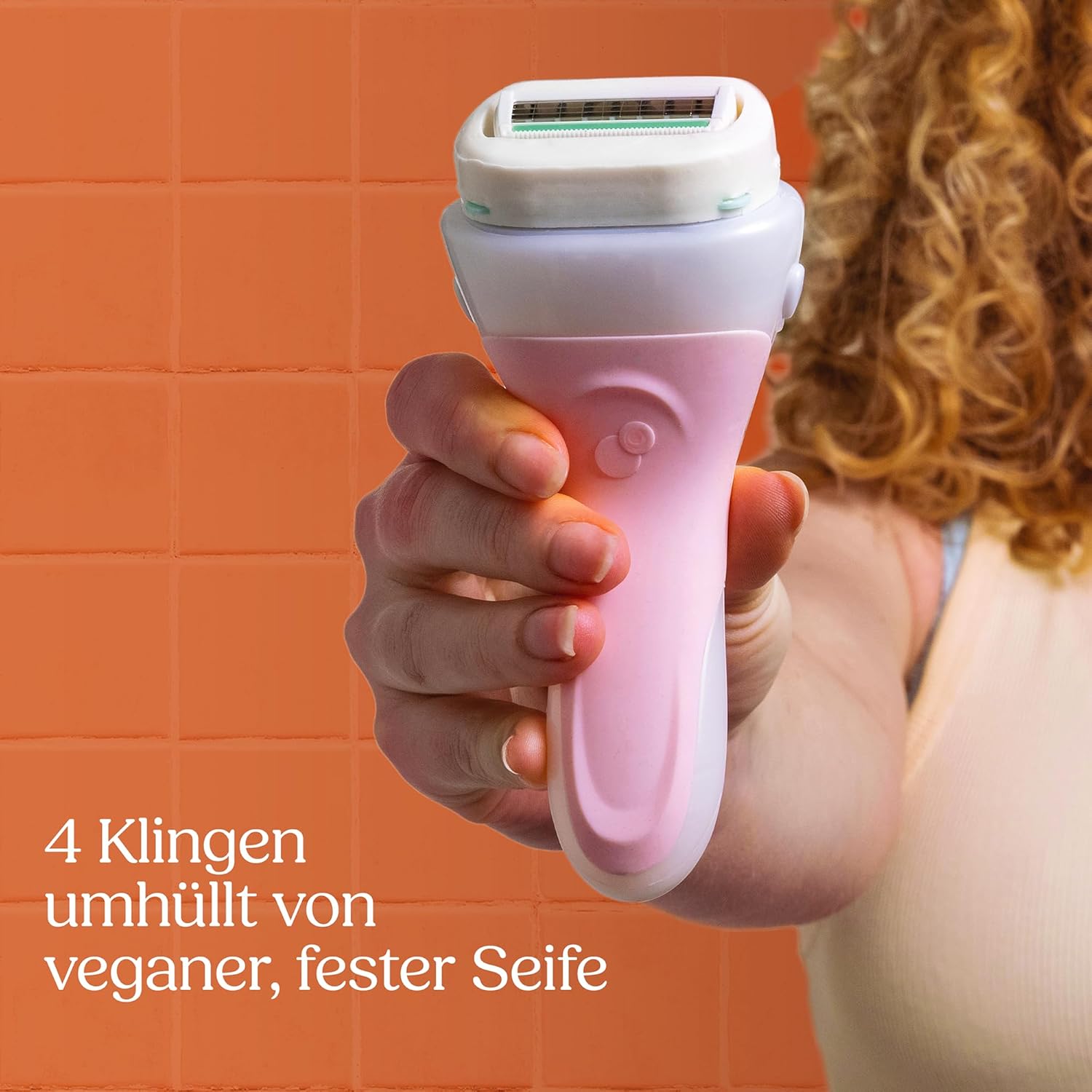 Wilkinson Sword Intuition 2-in-1 Soap and Shave Pflegender Damenrasierer, integrierte vegane Seife, XL-Packung, Damenrasiergriff plus 5 Ersatzklingen – Bild 3