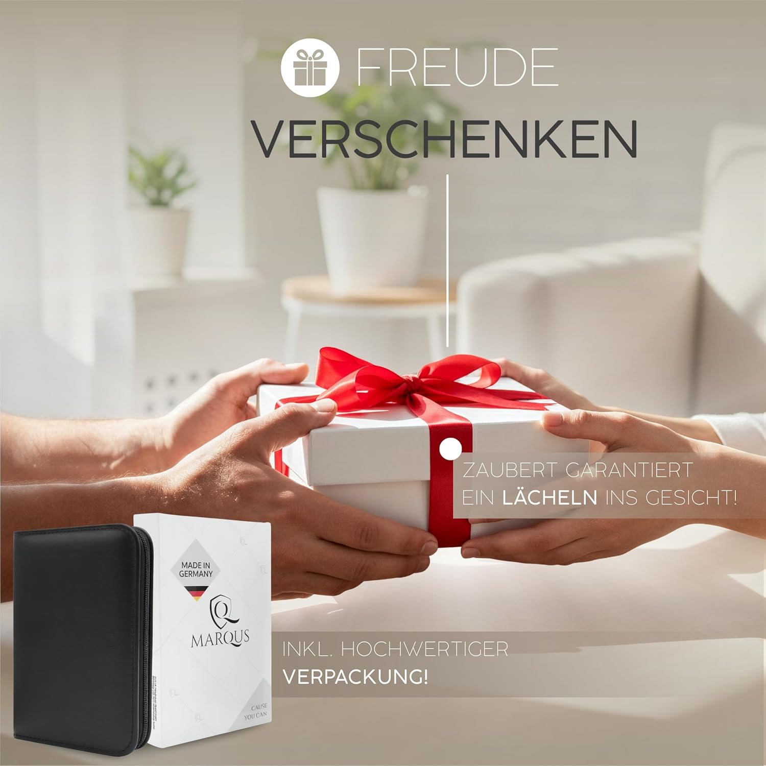 MarQus Solingen Komplett-Maniküre-Set 12-teilig – Made in Germany – Nagelpflege-Set im hochwertigen Lederetui – Komplettset und perfektes Geschenk für Damen und Herren. Schwarz – Bild 6