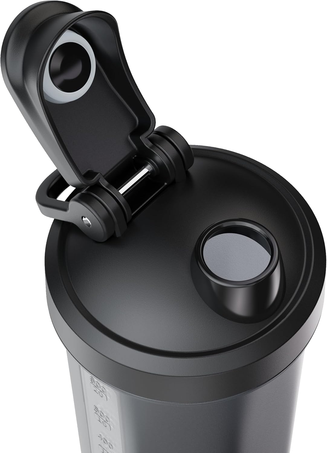 VOLTRX Protein-Shaker-Flasche, Titanus USB C wiederaufladbarer elektrischer Protein-Shake-Mixer, Shaker-Becher für Protein-Shakes und Mahlzeitenersatz-Shakes, BPA-frei, 710 ml – Bild 3