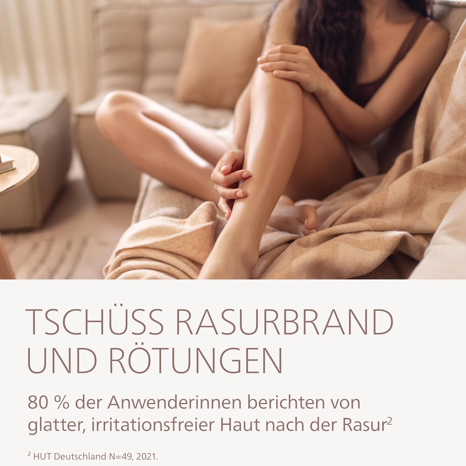 Philips Lady Shaver Series 8000 Akku-Elektrorasierer, Nass- und Trockenrasierer, 3 Klingen, flexibler Scherkopf, LED-Licht, Gesichts-/Beine-/Körper-/Bikini-Bereich, 100 Minuten Laufzeit, Modell BRL159/00 – Bild 3