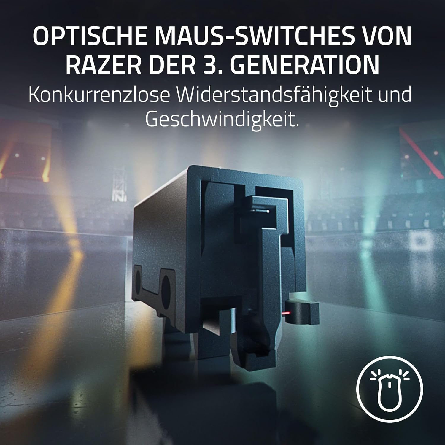 Razer DeathAdder V3 HyperSpeed – Ultraleichte, kabellose, ergonomische E-Sport-Gaming-Maus mit 26K DPI (55 g leicht, Soft-Touch-Beschichtung, 100 Stunden Laufzeit, HyperSpeed mit 8 K Hz), Schwarz – Bild 6