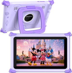 zcobro Kinder-Tablet 7 Zoll Lila