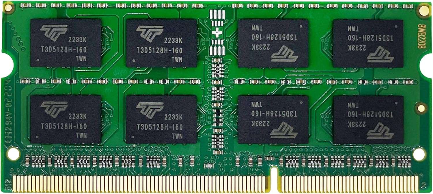 Timetec Hynix IC 8 GB DDR3L 1600 MHz PC3-12800 ungepuffert Non-ECC 1,35 V CL11 2Rx8 Dual Rank 204 Pin SODIMM Laptop Notebook Computer Speicher RAM Modul Upgrade (8 GB) – Bild 9