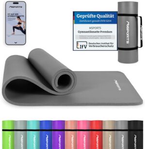MSports Premium Gymnastikmatte inkl...
