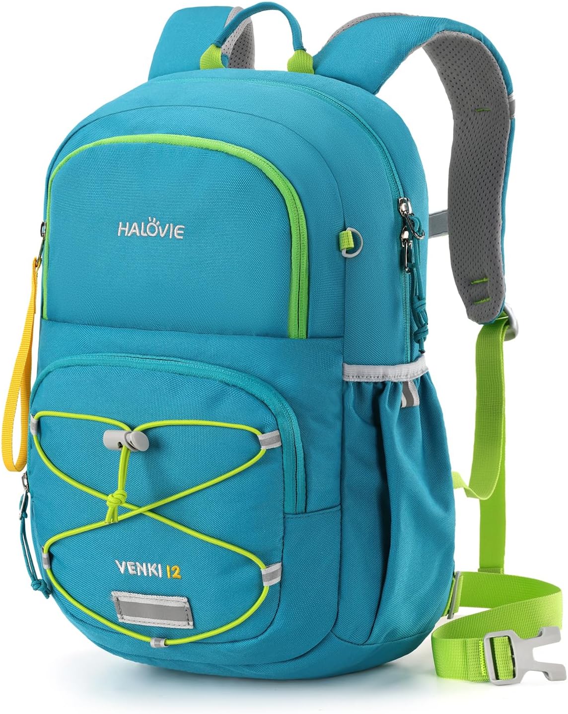 HALOVIE Kinderrucksack Jungen 12L Wanderrucksack Kinder mit Brustgurt für 6-10 Jahre Rucksack zum Wandern Outdoor