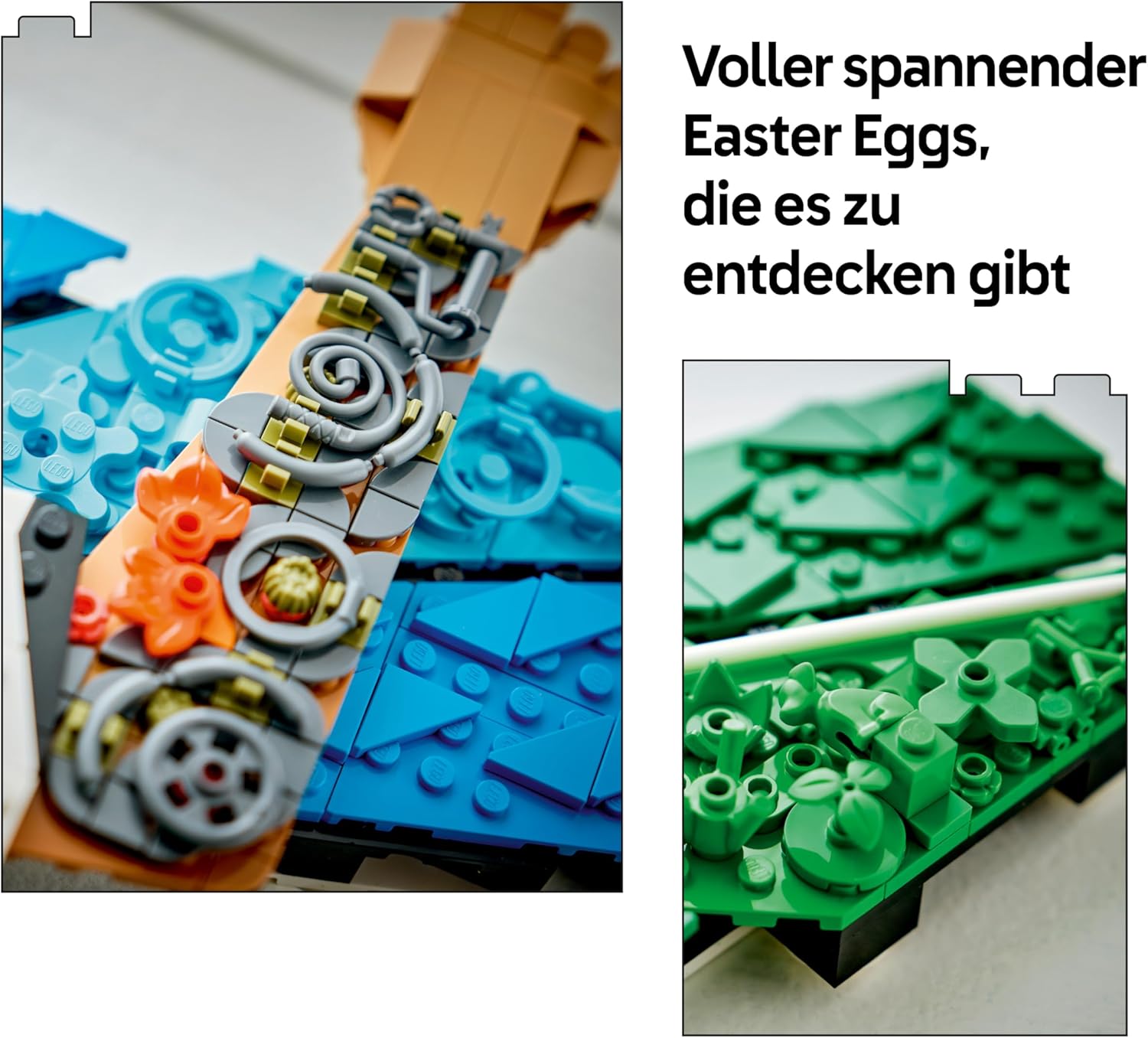 LEGO Editions Lionel Messi – Torjubel – 3D-DIY-Wandbild-Set – DIY-Dekoration für Kinder – Fußball-Geschenk für Jugendliche ab 14 Jahren, Mädchen, Jungen und erwachsene Sportfans – 43018 – Bild 5