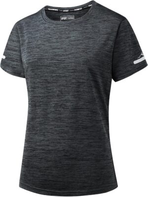 Damen Sportshirt Atmungsaktive T-Sh...