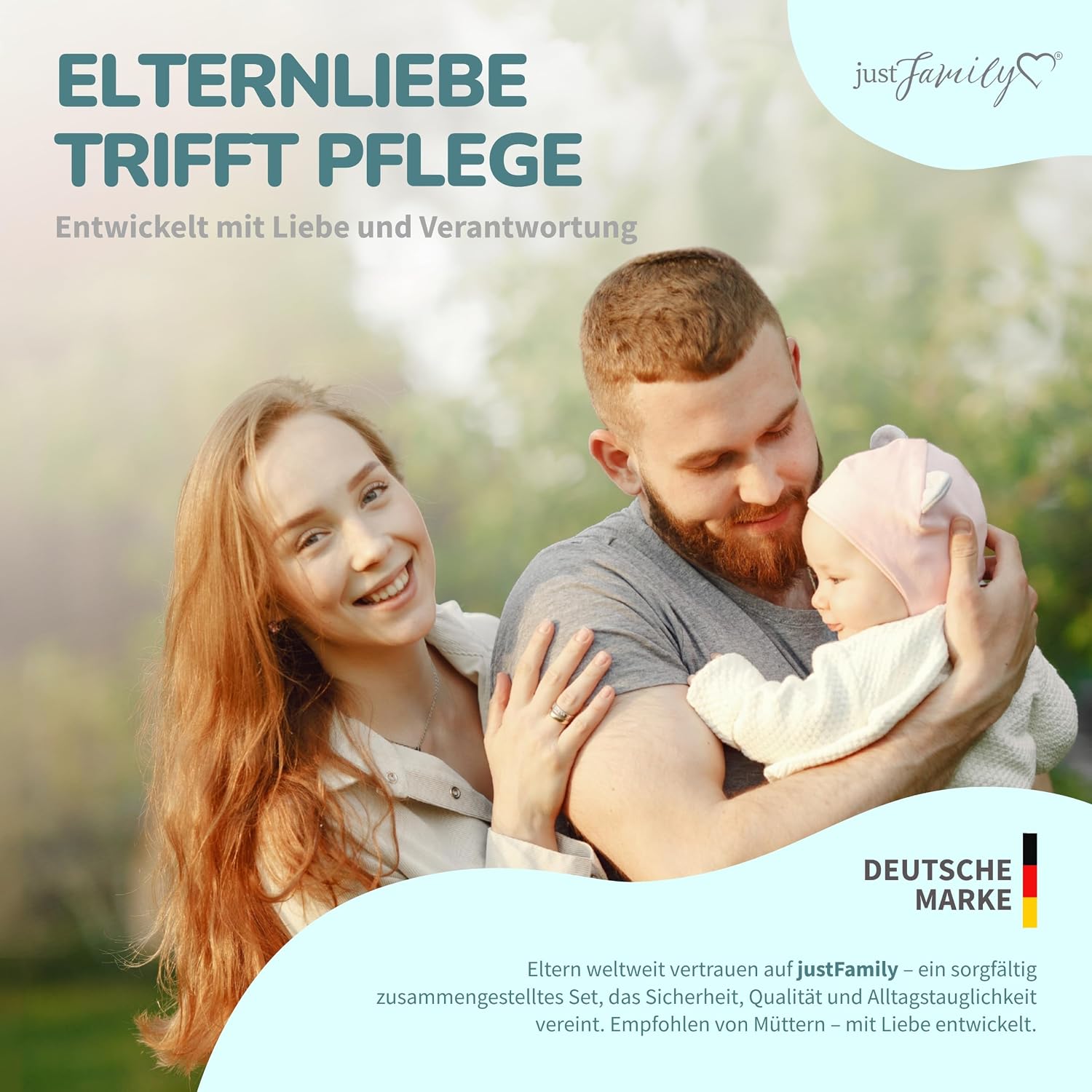 Babypflege-Set Neugeborene (Beige) – 11-teiliges Neugeborenen-Set mit hochwertiger Baby-Nagelschere, Fieberthermometer, Bürste und mehr – ideal als Erstausstattung für Neugeborene – Bild 8