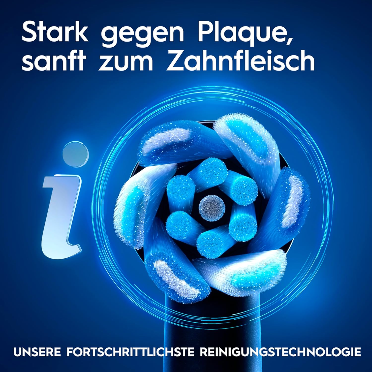 Oral-B iO Series 9 Elektrische Zahnbürste, Doppelpack – Elektrische Zahnbürste, inklusive 3 Ersatz-Zahnbürstenköpfen – 7 Modi für die Zahnpflege, Chip-Testsieger (11/25), entworfen von Braun, Schwarz und Pink – Bild 14