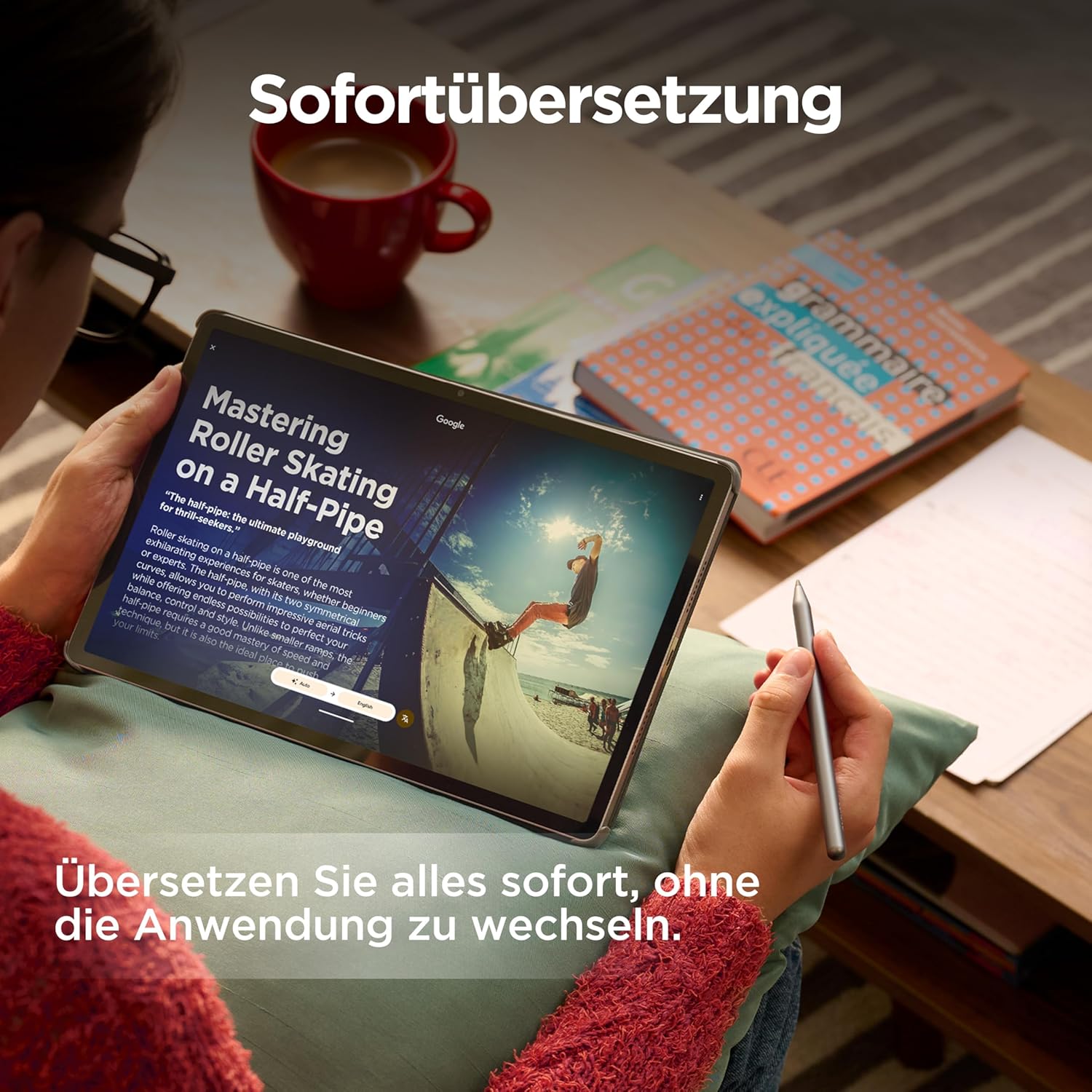 Lenovo Idea Tab Pro Tablet, 12,7 Zoll 3K-Display, MediaTek Dimensity 8300, 8 GB RAM, 256 GB eMMC-Speicher, Android, Luna Grey, inklusive Tab Pen Plus – Bild 3