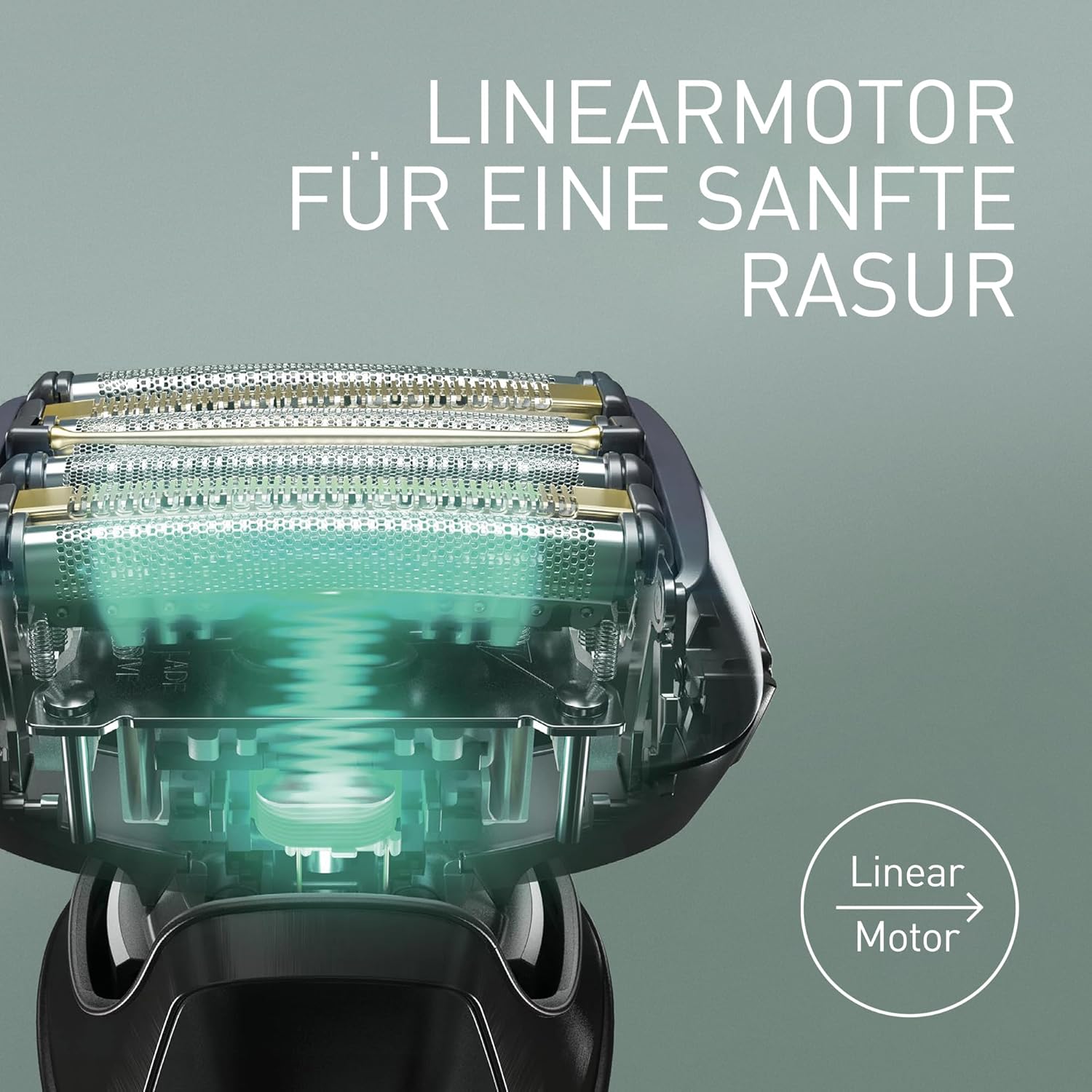Panasonic ES-LS6A-K803 Nass- und Trockenrasierer mit 6 Klingen für Männer, kabelloser Premium-Rasierer, reaktionsfähiger Bartsensor, japanische Stahlklingen, Multi-Flex-22D-Kopf, mattschwarz – Bild 6