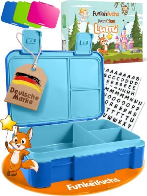 Funkelfuchs Lumi, Kinder-Brotdose m...