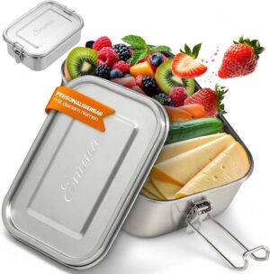 Isonio Lunchbox aus Edelstahl mit L...