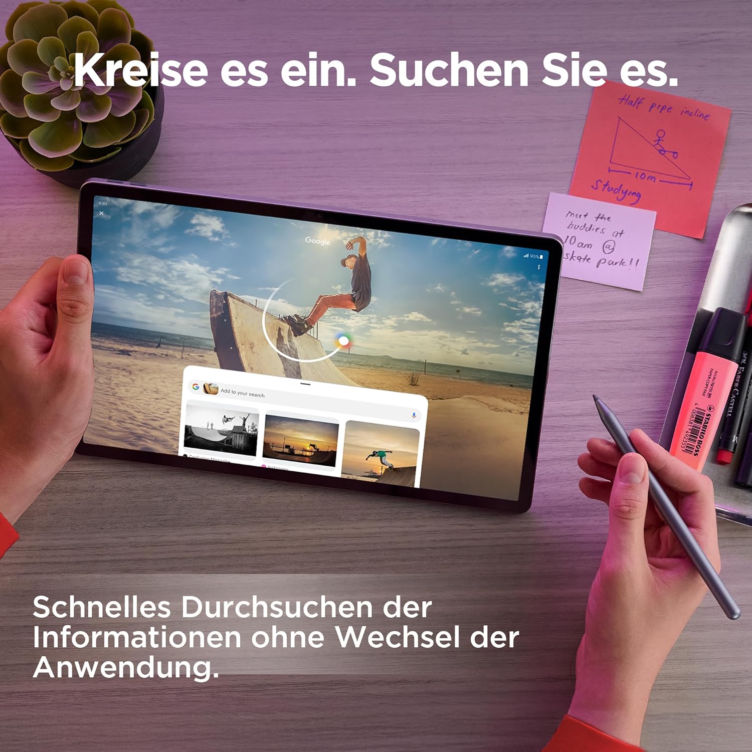 Lenovo Idea Tab Pro Tablet, 12,7 Zoll 3K-Display, MediaTek Dimensity 8300, 8 GB RAM, 256 GB eMMC-Speicher, Android, Luna Grey, inklusive Tab Pen Plus – Bild 2