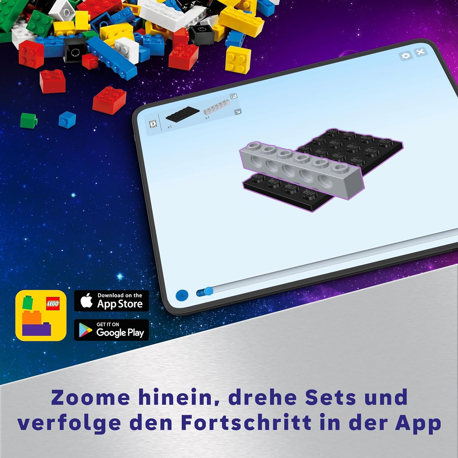 LEGO City Raumschiff, Weltraumspielzeug mit Space Shuttle für Kinder zum Bauen, Jungen und Mädchen ab 6 Jahren, Set mit Astronautenfigur 60430 – Bild 7