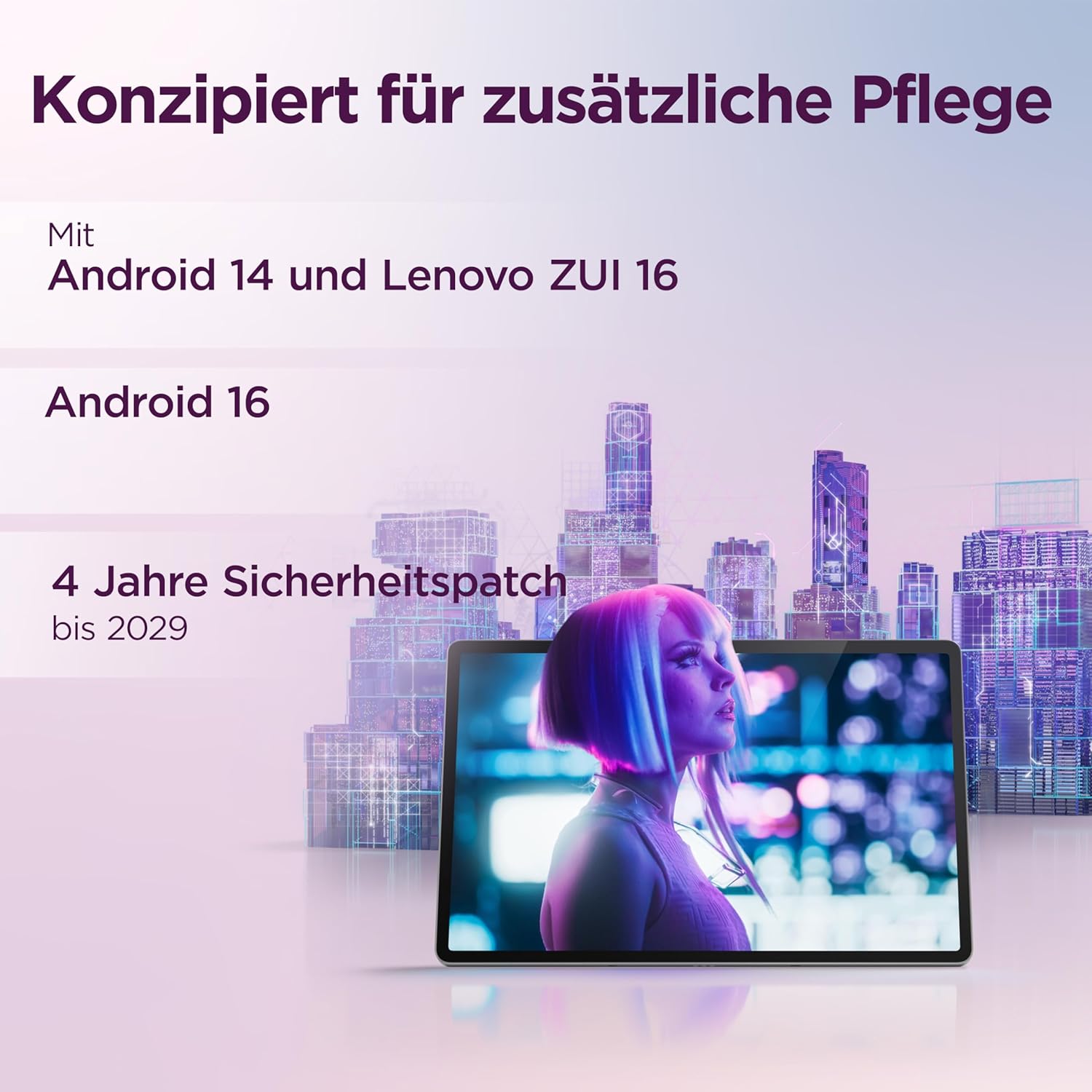 Lenovo Idea Tab Pro Tablet, 12,7 Zoll 3K-Display, MediaTek Dimensity 8300, 8 GB RAM, 256 GB eMMC-Speicher, Android, Luna Grey, inklusive Tab Pen Plus – Bild 10