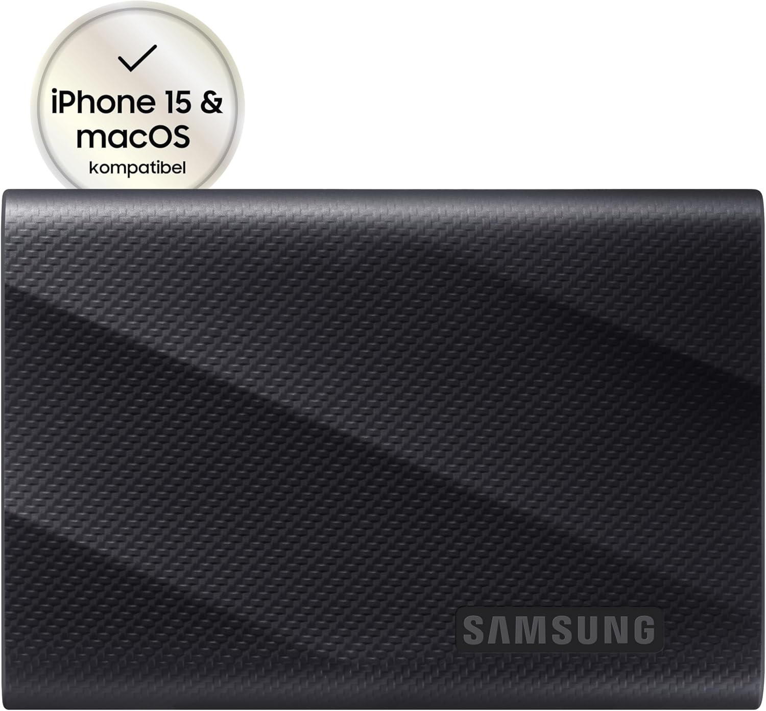 Samsung MU-PG2T0B/EU Tragbare SSD T9, 2 TB, 2000 MB/s Lesen, 2000 MB/s Schreiben, USB 3.2 Gen.2x2, externe Festplatte für professionelle Benutzer, kompatibel mit Mac, PC, Smartphone und 12K-Kameras – Bild 2
