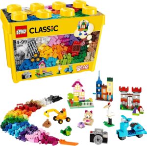 LEGO Classic große Bausteinbox mit...