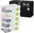 SmartStore – 10 x Aufbewahrungsbox mit Deckel, Classic 2 L (21 x 17 x 11 cm), stapelbare Box mit Deckel, lebensmittelechte Kunststoffbox, Kunststoffbox mit Deckel und verstärkten Ecken