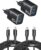 INIU 30W USB C Ladegerät, GaN Schnellladegerät mit 1,5m 60W Kabel, Dual Port Netzteil mit intelligentem Geräteschutz für iPhone 17 16 Pro Max, iPad MacBook Air Galaxy S26 Pixel Xiaomi (2 Stück) Schwarz
