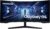 Samsung Gaming-Monitor G5 C34G55TWWP, 34 Zoll, VA-Panel, UWQHD-Auflösung, AMD FreeSync Premium, Krümmung 1000R, Bildwiederholfrequenz 165 Hz, Reaktionszeit 1 ms (MPRT), Schwarz