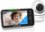 HelloBaby Babyphone mit Kamera, 30 Stunden Akku mit 5-Zoll-Bildschirm, 355° Schwenk, 120° Neigungszoom, Babyphone ohne WLAN, 2-Wege-Audio, Temperatur, 8 Schlaflieder, Nachtsicht und 305 m Reichweite