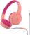 Belkin Sound Form Mini-On-Ear-Kopfhörer mit Kabel für Kinder, mit integriertem Mikrofon für Schule, Reisen, Gaming, für Geräte mit 3,5-mm-Klinkenanschluss, Pink, Einheitsgröße