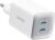 Anker 47 W USB C Ladegerät, 523 Ladegerät (Nano 3), kompakt mit 2 Anschlüssen GaN Schnellladegerät für iPhone 17/Pro/Pro Max/iPhone Air/16/15, Galaxy, Pixel 4/3, iPad/iPad Mini (Kabel nicht im Lieferumfang enthalten)