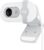 Logitech Brio 100 Full-HD-Webcam für Meetings und Streaming, automatischer Lichtausgleich, integriertes Mikrofon, Blende, USB-A für Microsoft Teams, Google Meet, Zoom und mehr – Weiß