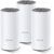 TP-Link Deco E4 Mesh WLAN-Set (3er-Pack), AC1200 Dualband-Router & Repeater (Reichweite bis zu 370 m², ideal für große Häuser mit mehreren Geräten, 6 x 100 Mbit/s-Ports) weiß