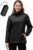 33.000ft Damen-Regenjacke, wasserdicht, faltbar, mit Kapuze, leicht, atmungsaktiv, Windjacke, Fahrradjacke, Sport, Outdoor-Jacke
