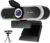 Webcam mit Mikrofon, Full HD 1080P Webkamera mit Abdeckung und Stativ, USB Plug & Play für Video-Chat und Aufnahme