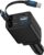 4 in 1 Zigarettenanzünder USB C, einziehbares Autoladegerät 12V USB-Adapter Auto-Schnellladegerät mit USB-C-Ladekabel für Samsung Galaxy S26 Ultra S25 S24 S23 S22 A56 A55 A36 A17 A16, iPhone 17 16 15