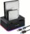 Festplatten-Dockingstation Dual Bay RGB USB 3.0 SATA HDD/SSD Dockingstation mit Festplatten-Klonen Clone Station 2 x 20 TB Dual Bay für 2,5/3,5 Zoll SATA HDDs/SSDs