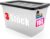BigDean Budget Line Kunststoff-Aufbewahrungsbox mit Deckel, 16 Liter, 3er-Pack
