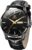 OLEVS Herrenuhren Braun Schwarz Lederarmband Quarzuhr Männer mit Wochentagsdatum Wasserdicht Leuchtend Klassisch Elegant Armbanduhr Geschenk